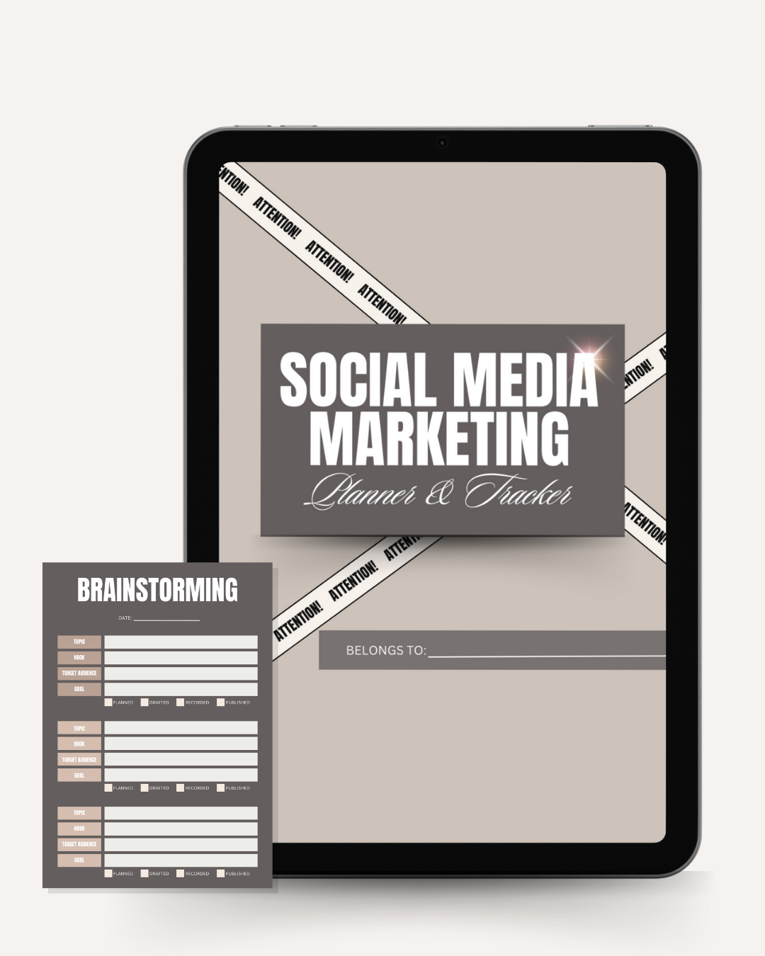 Social Media & Marketing Planner