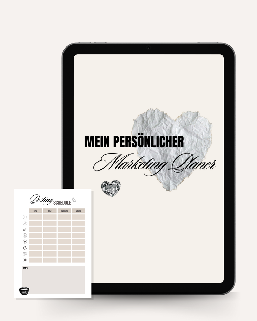 Mini Marketing Planer