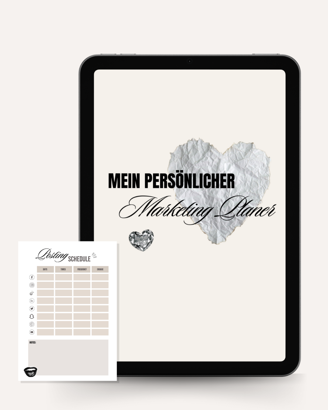 Mini Marketing Planer