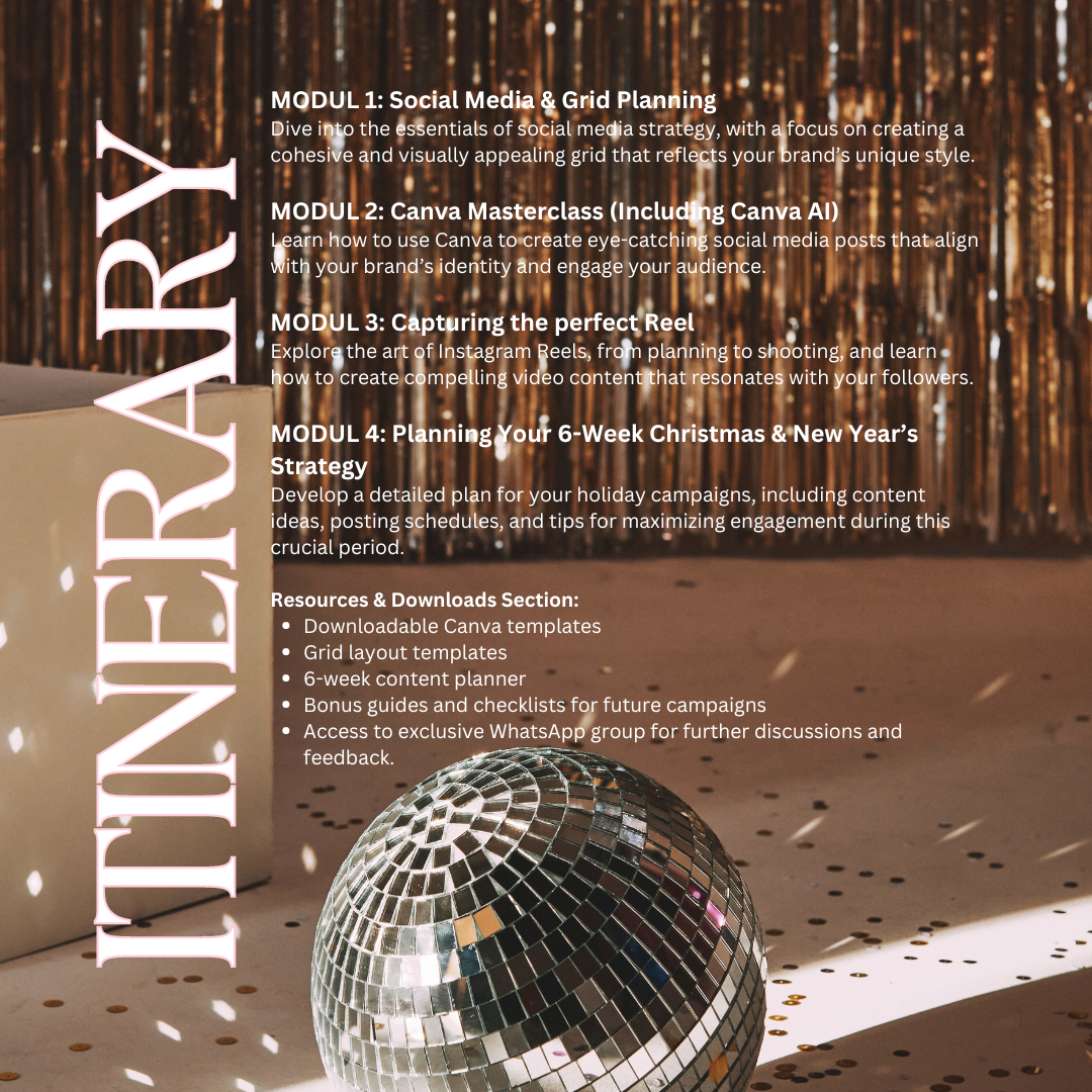 Go Getter Online Edition of: Social Media Workshop: Shine Bright This Holiday Season!