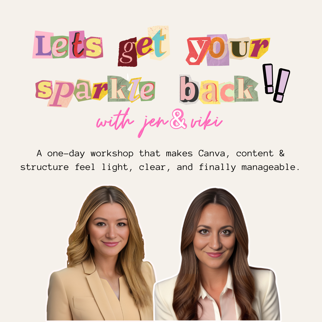 Your January Glow-up with Canva (Online LIVE Workshop)